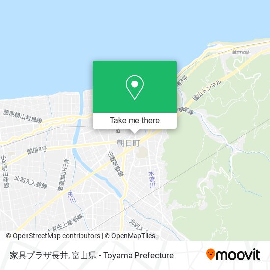 家具プラザ長井 map