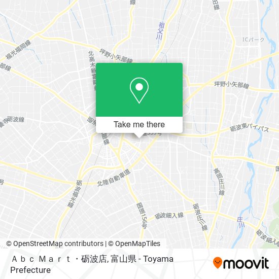 Ａｂｃ Ｍａｒｔ・砺波店 map