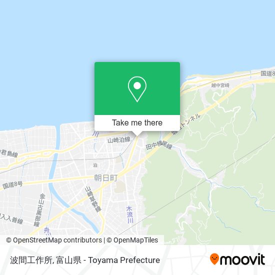 波間工作所 map