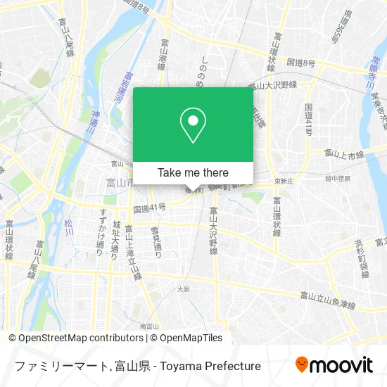 ファミリーマート map