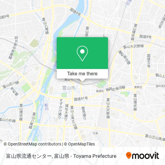 富山県流通センター map