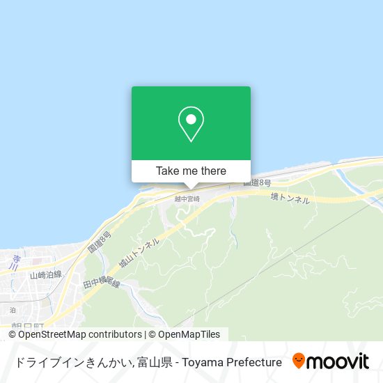 ドライブインきんかい map