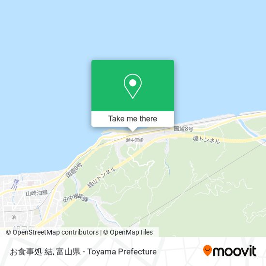お食事処 結 map