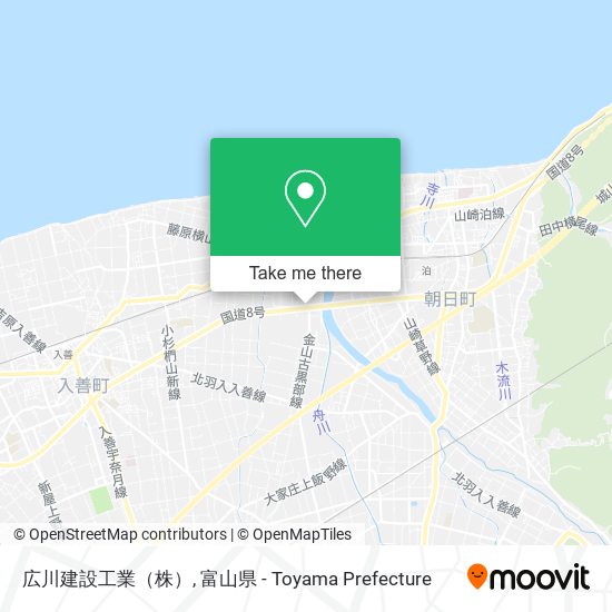 広川建設工業（株） map