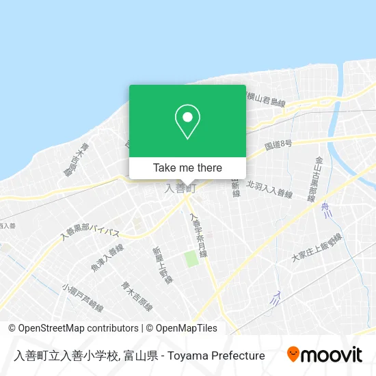 入善町立入善小学校 map