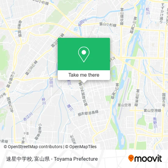 速星中学校 map