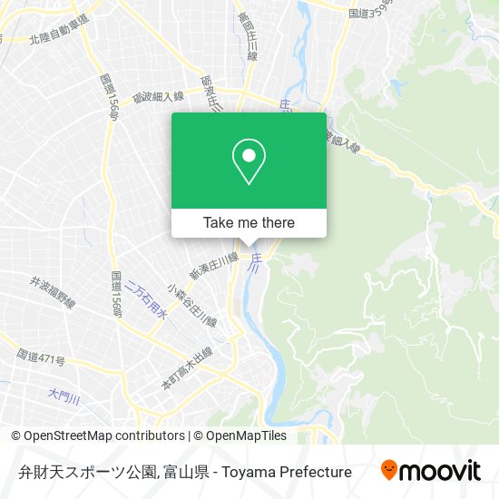 弁財天スポーツ公園 map