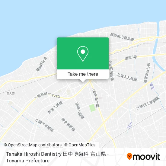 Tanaka Hiroshi Dentistry 田中博歯科 map