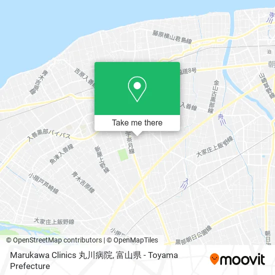 Marukawa Clinics 丸川病院 map