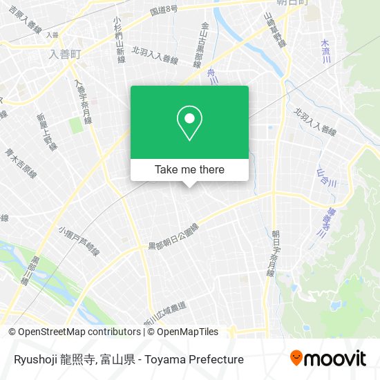 Ryushoji 龍照寺 map