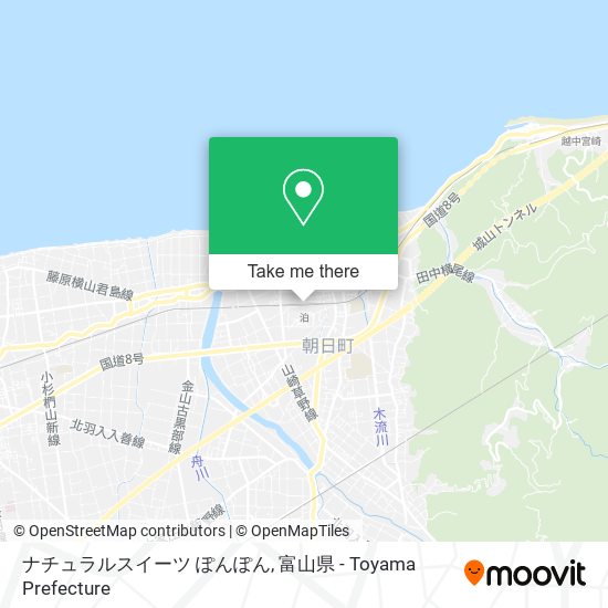 ナチュラルスイーツ ぽんぽん map