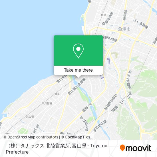 （株）タナックス 北陸営業所 map