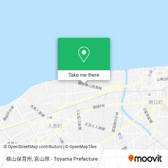 横山保育所 map