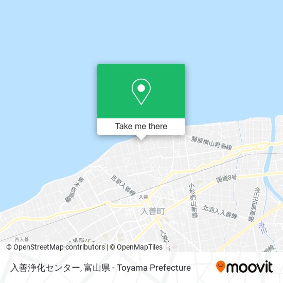 入善浄化センター map
