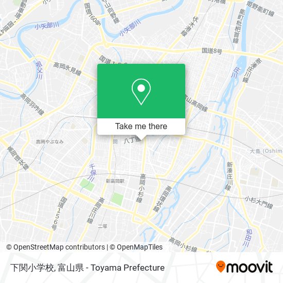 下関小学校 map