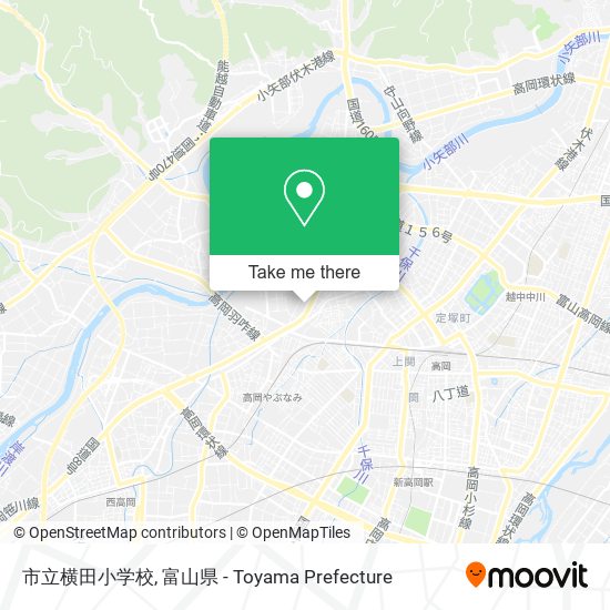 市立横田小学校 map