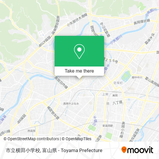 市立横田小学校 map