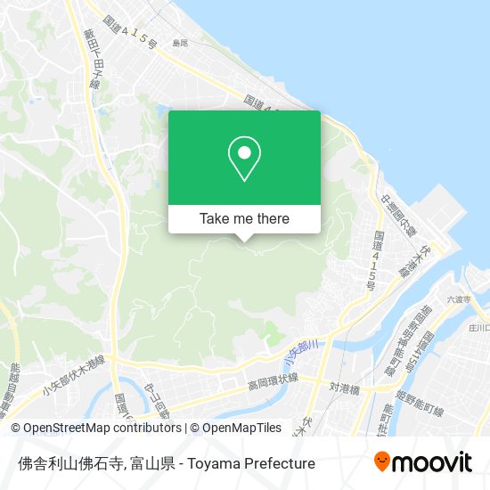 佛舎利山佛石寺 map