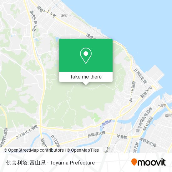 佛舎利塔 map