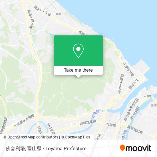 佛舎利塔 map