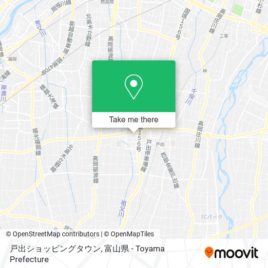 戸出ショッピングタウン map