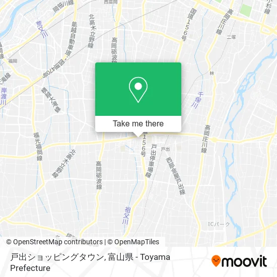 戸出ショッピングタウン map