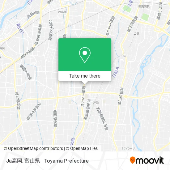 Ja高岡 map