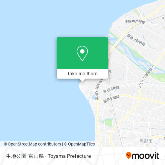 生地公園 map