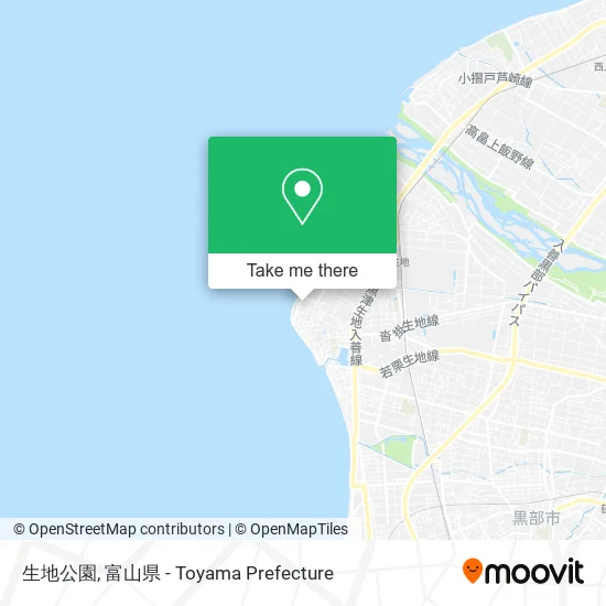 生地公園 map