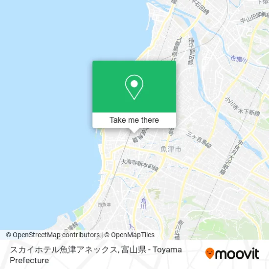スカイホテル魚津アネックス map