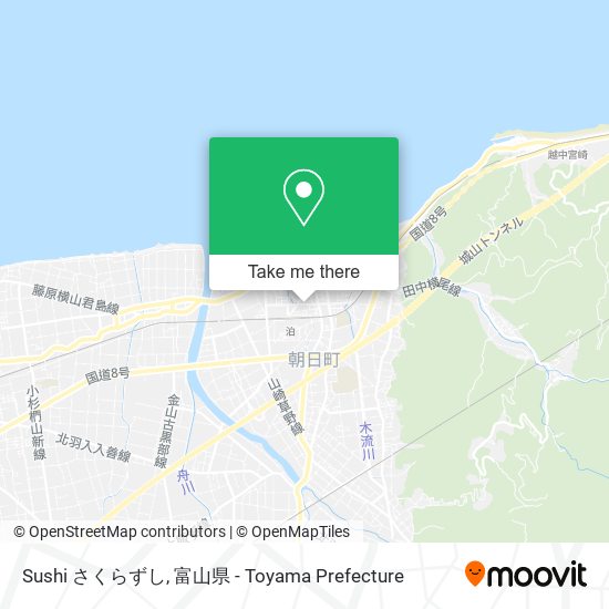 Sushi さくらずし map