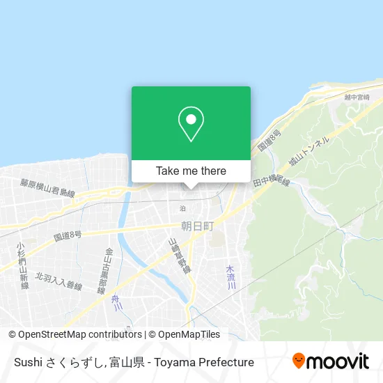 Sushi さくらずし map