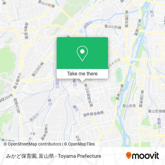 みかど保育園 map