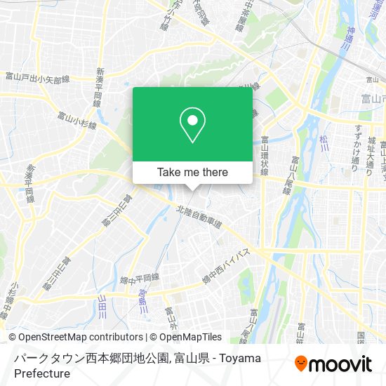 パークタウン西本郷団地公園 map