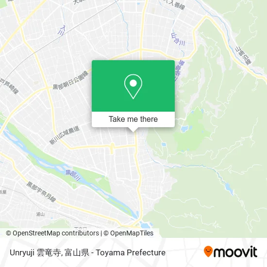Unryuji 雲竜寺 map