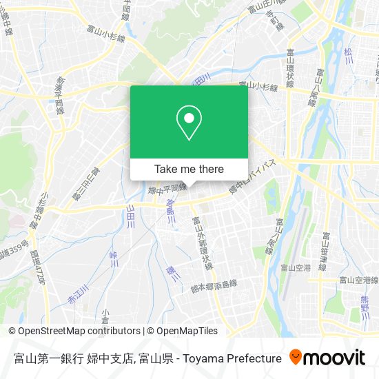 富山第一銀行 婦中支店 map