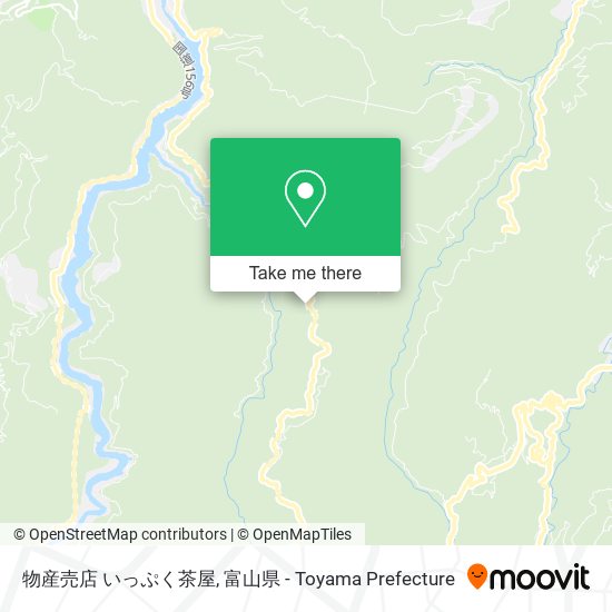物産売店 いっぷく茶屋 map
