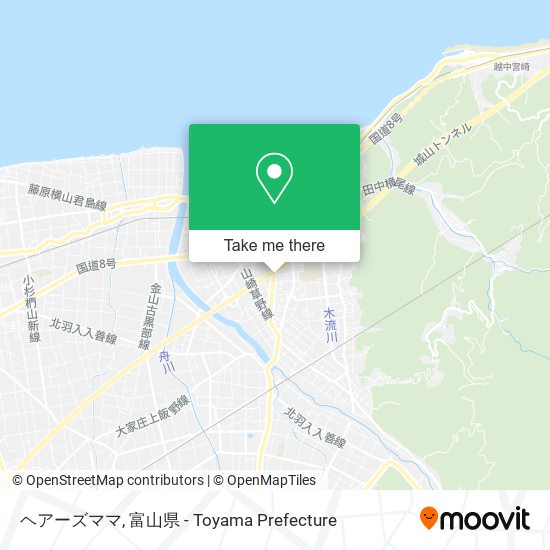 ヘアーズママ map