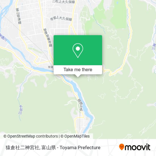 猿倉社二神宮社 map