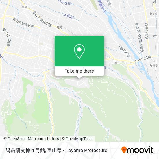 講義研究棟４号館 map