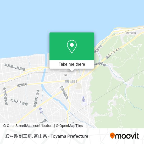 殿村彫刻工房 map