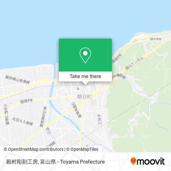 殿村彫刻工房 map