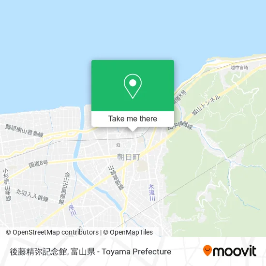 後藤精弥記念館 map