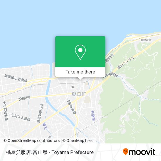 橘屋呉服店 map