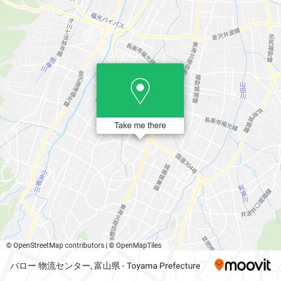 バロー 物流センター map