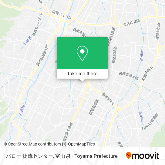 バロー 物流センター map