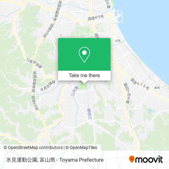 氷見運動公園 map
