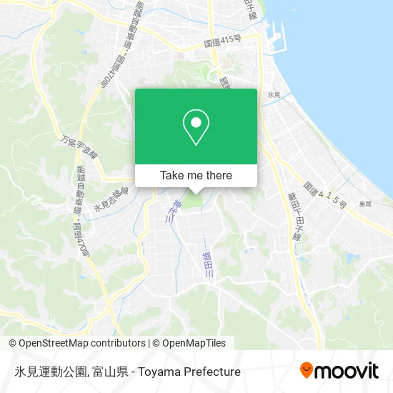 氷見運動公園 map