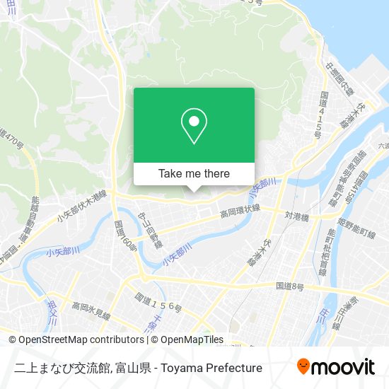 二上まなび交流館 map