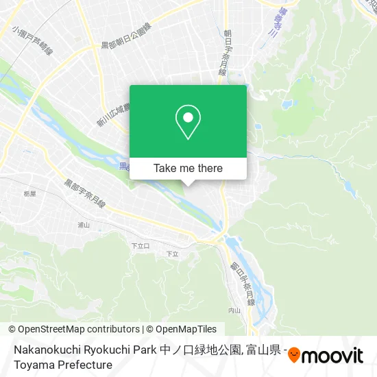 Nakanokuchi Ryokuchi Park 中ノ口緑地公園 map